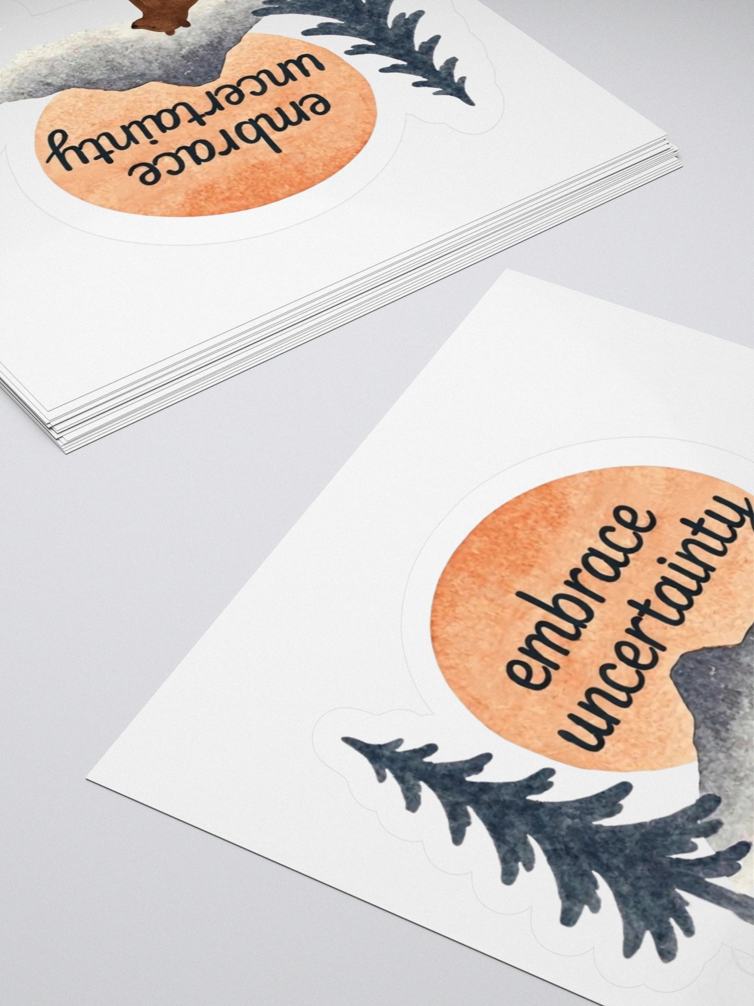 Embrace Uncertainty Sticker product image (4)