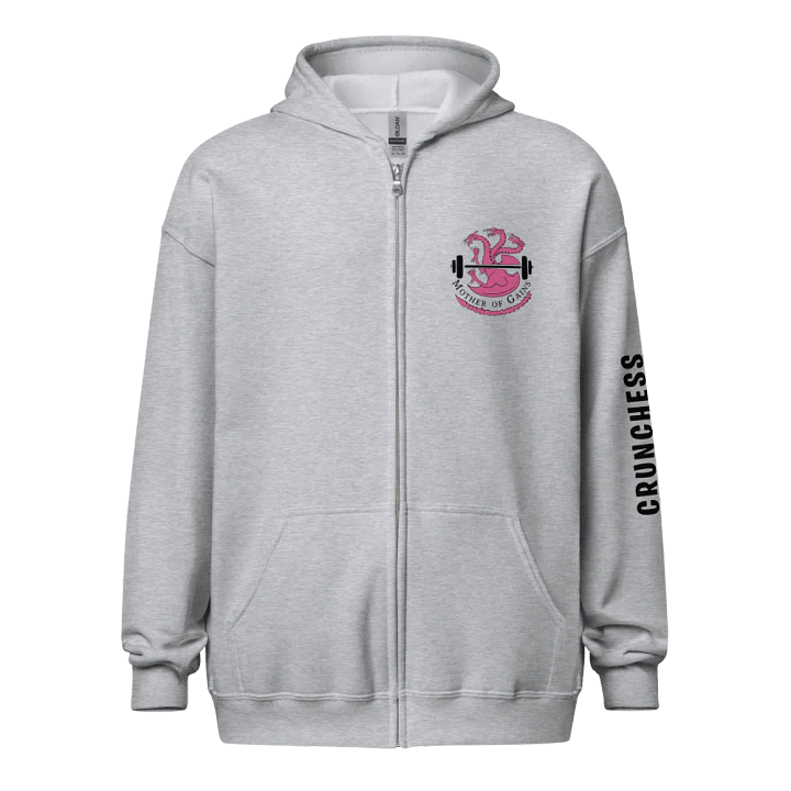 Mother of Gains Zip Up Hoodie product image (1)