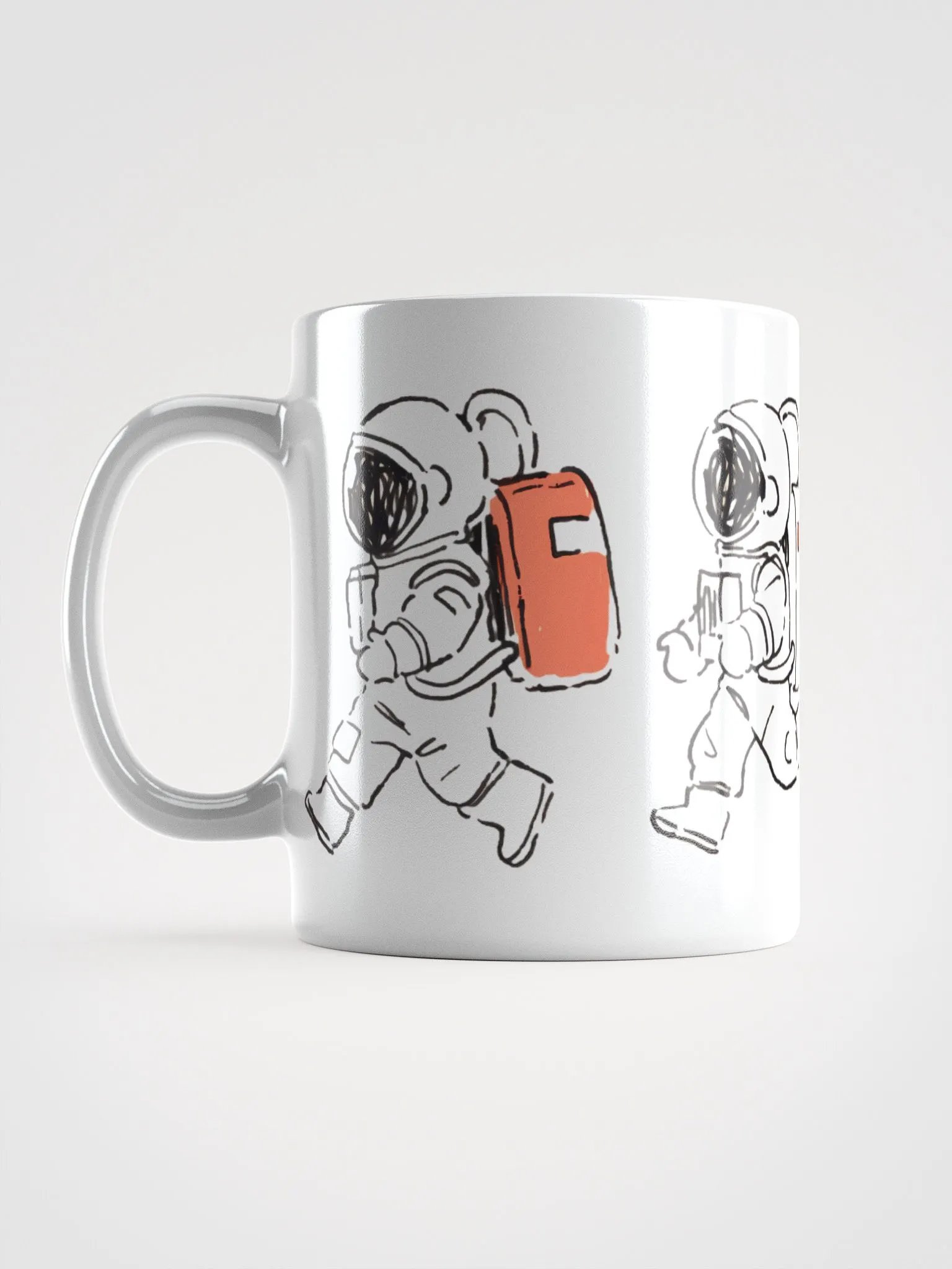 Astronauts Doodle Mug product image (11)