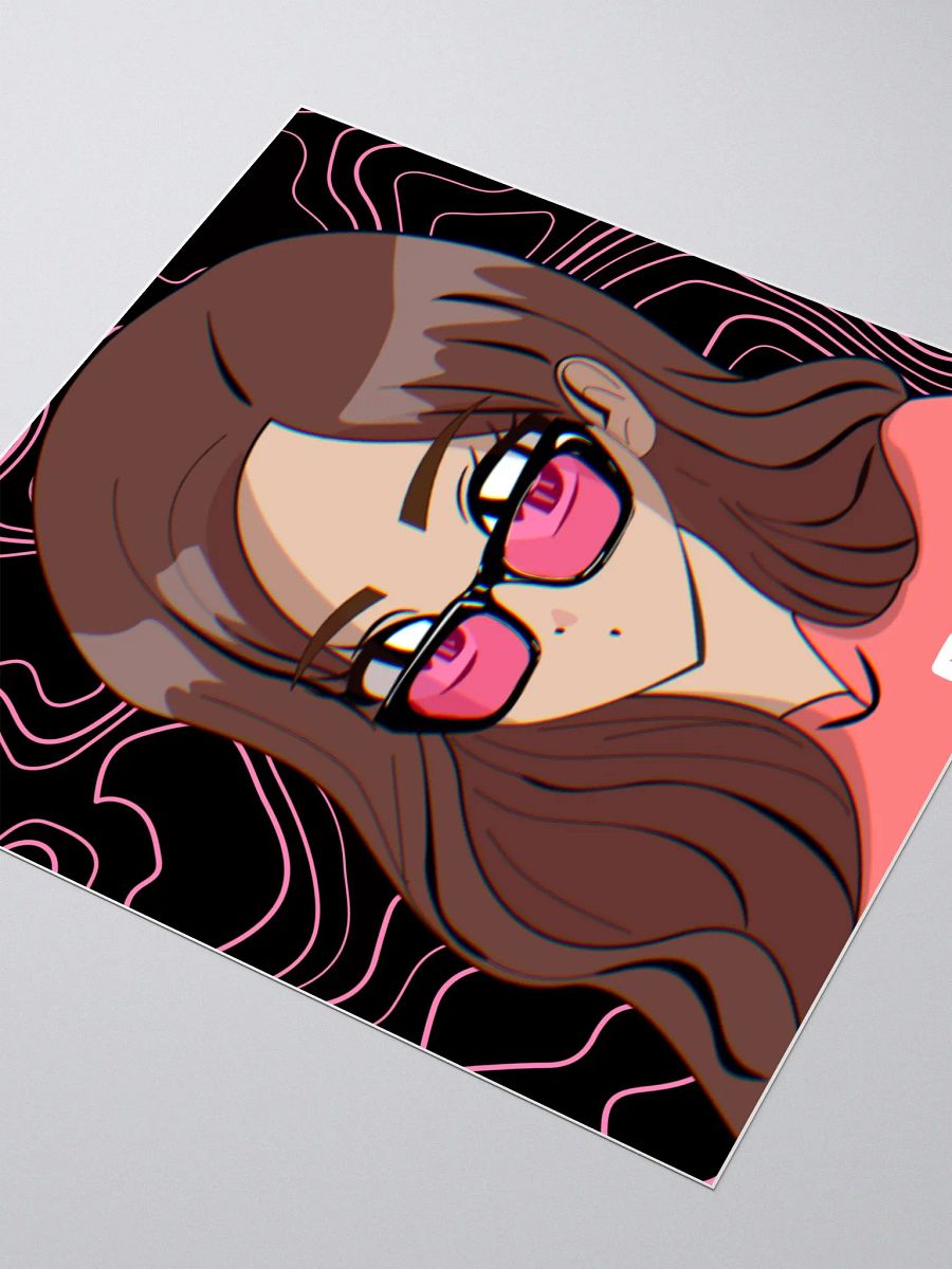 Anime Shades Sticker (Pink) product image (3)