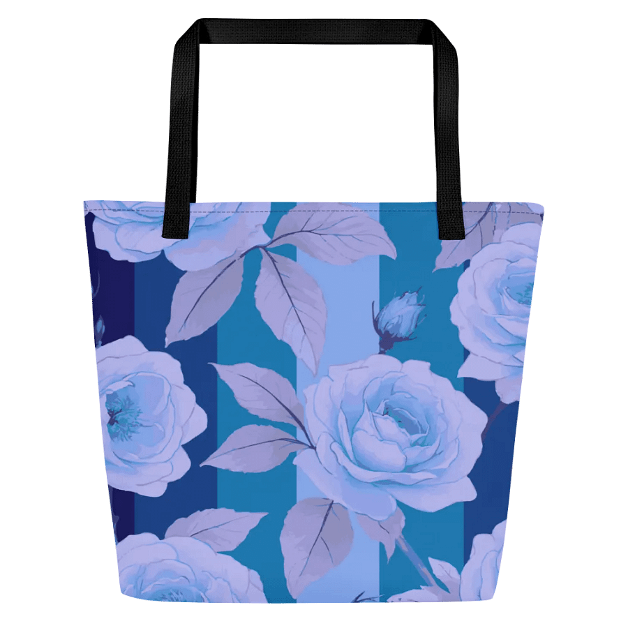Blossoms Floral Tote With Pocket Bag #728 product image (4)
