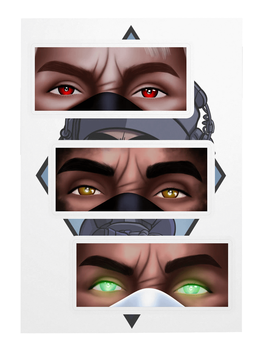 Eye Stickers - Sheet 2 product image (3)