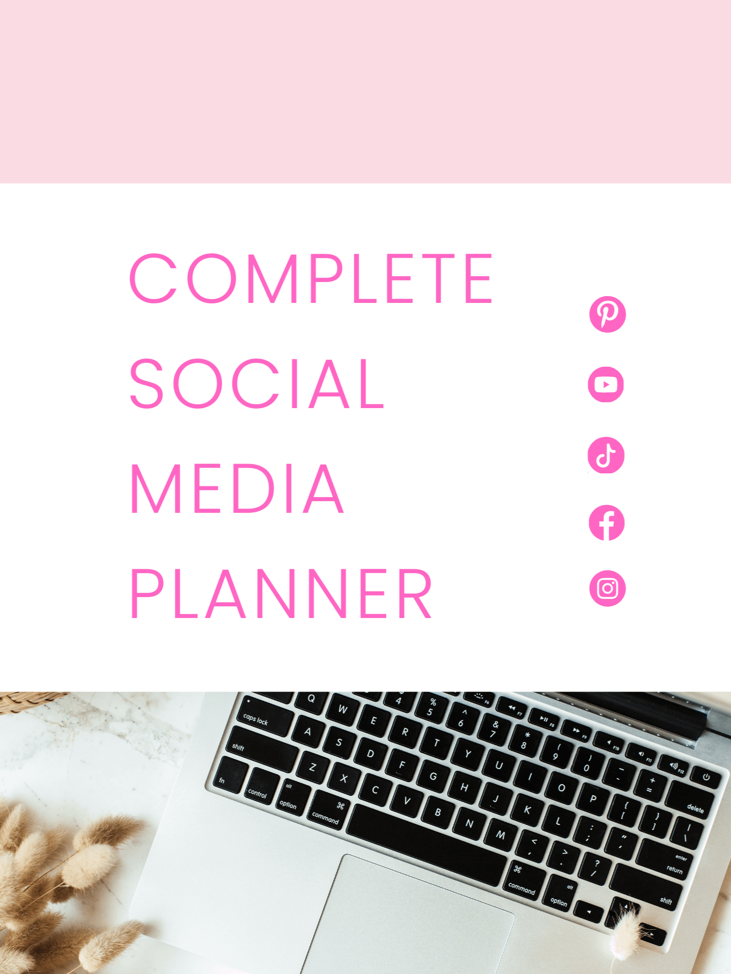 Complete Social Media Planner - For Entrepreneurs & Creators product image (1)