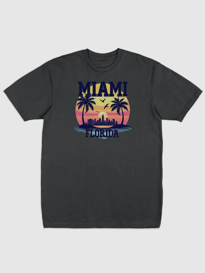 Miami Sunset Silhouette Tee product image (1)