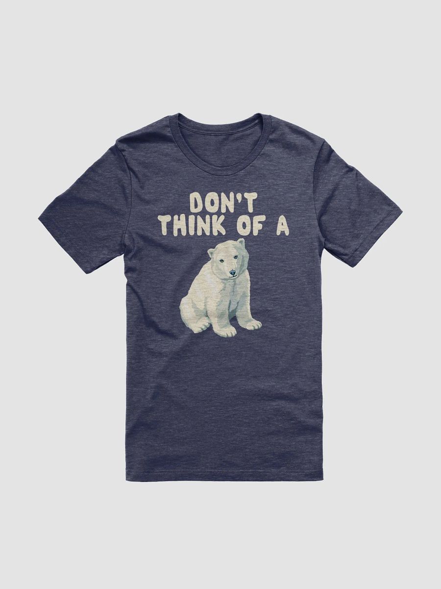 Don't Think Of A White Bear - Cognitive Bias T-Shirt product image (2)