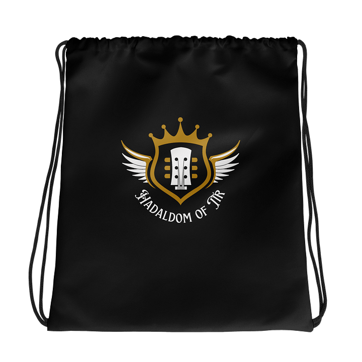 Crowned Guitar Kingdom Drawstring Bag product image (1)
