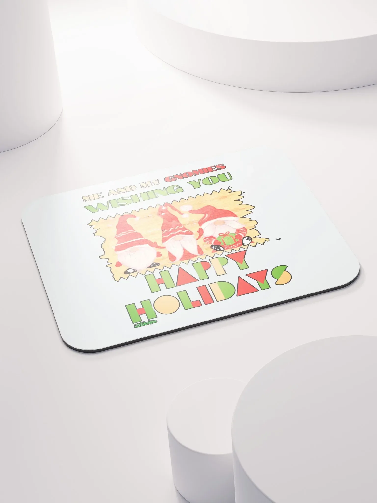 ME AND MY GNOMIES WISHING YOU HAPPY HOLIDAYS product image (4)