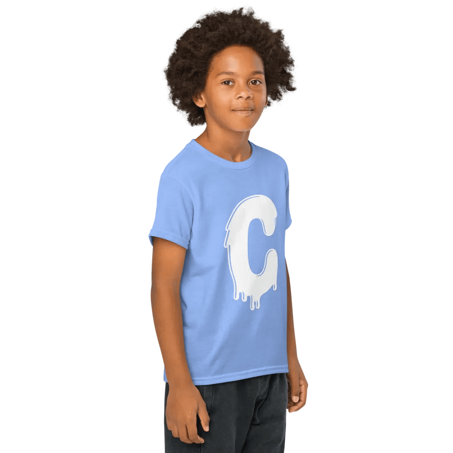 Melting Alphabet | Letter C | Youth Sports Tee product image (12)