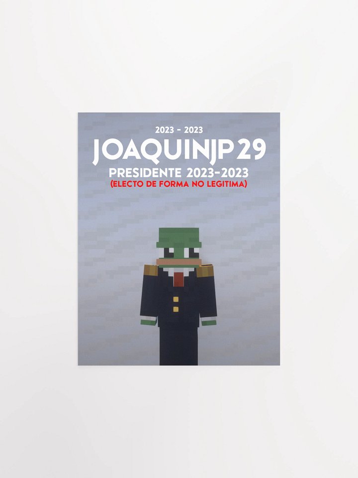 JoaquinJP29 II "Presidente" de NSCSL.COM - Poster product image (1)