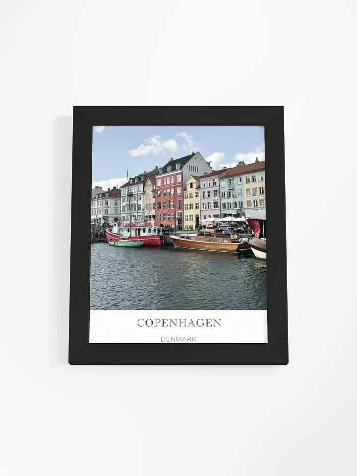 Copenhager - Framed High-Quality Matte Poster product image (1)