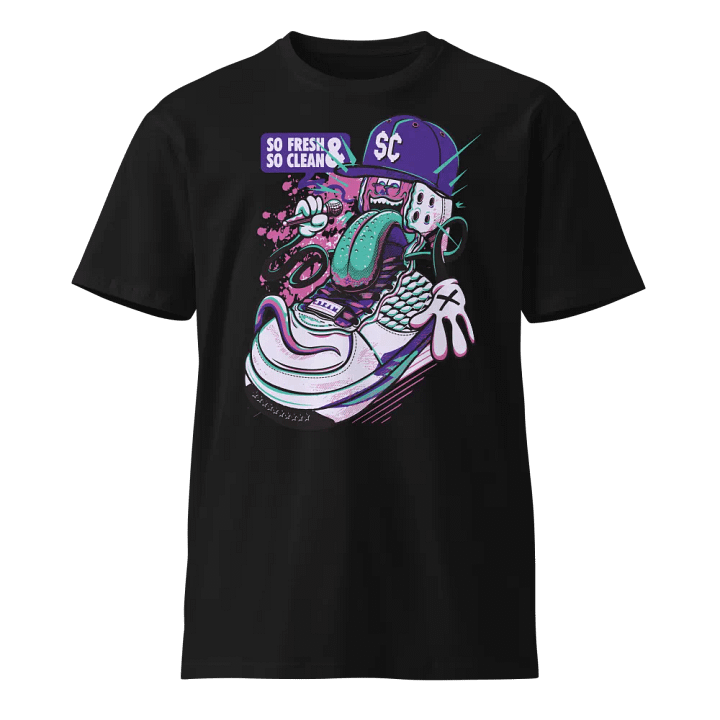 So Fresh & So Clean Sneaker Cartoon Premium T-Shirt product image (1)