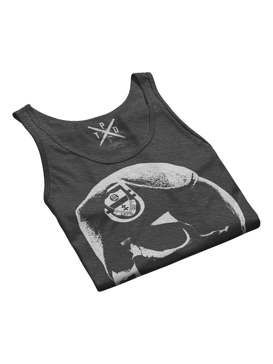 Skull Beret Tank Top product image (7)