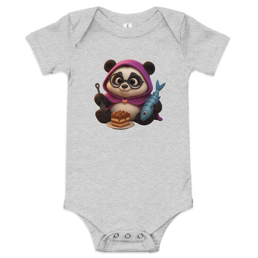 Yummy Panda - Baby Short Sleeve One Piece product image (4)