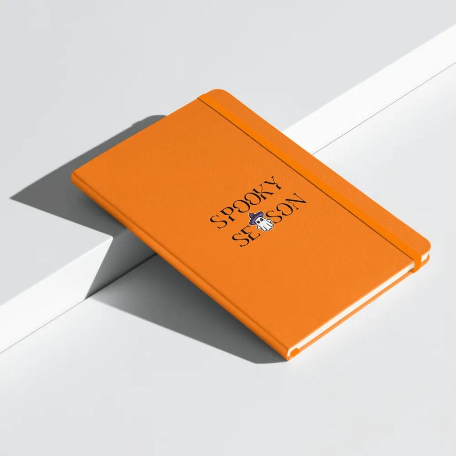 Spooky Season Sombrero Ghost Hardcover Bound Lined Notebook product image (7)