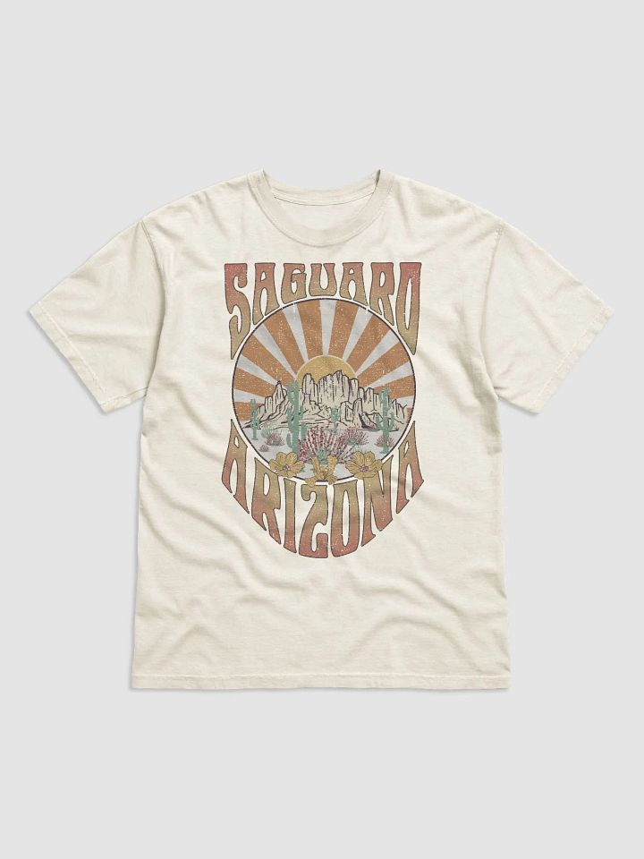 Saguaro National Park, Arizona 2 Tee | Art Nouveau-Style Western T-Shirt for Travel and Road Trips product image (11)
