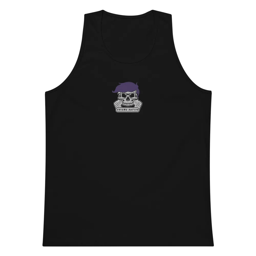 Enigma Nation Cotton Heritage Men's Premium Tank Top (EMBRODERED) product image (18)
