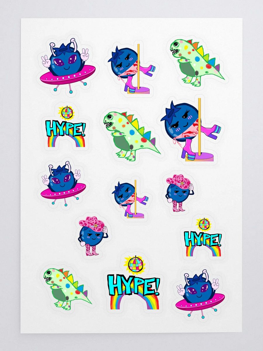 Chaos Sticker Sheet product image (1)
