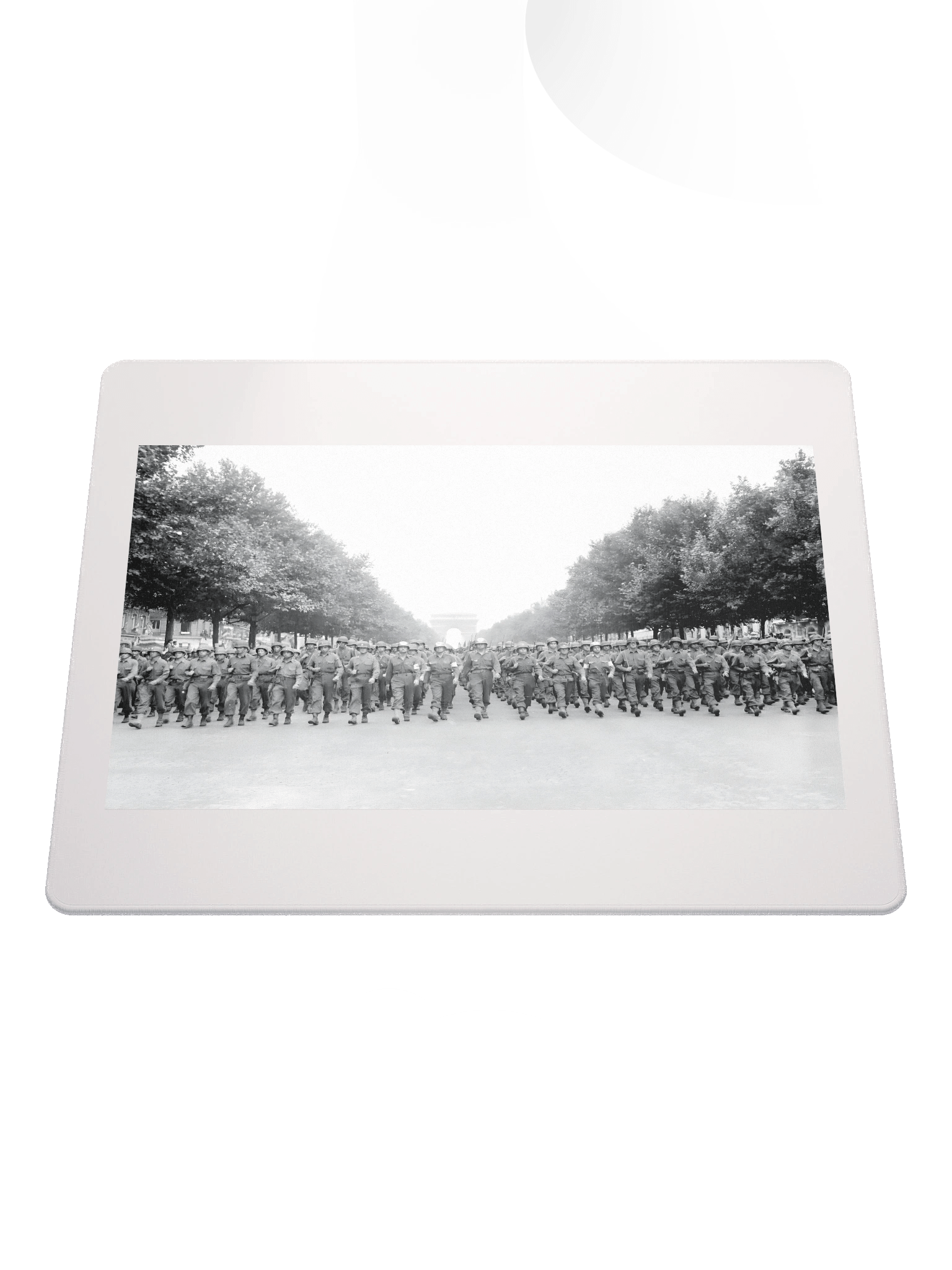 Triumph on the Champs-Élysées Gaming Mouse Pad product image (1)