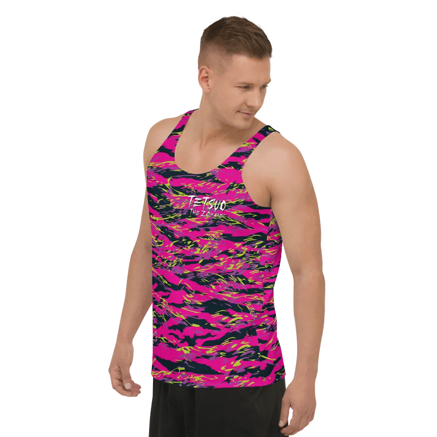 Pink Camo Sublimated Tank Top product image (9)
