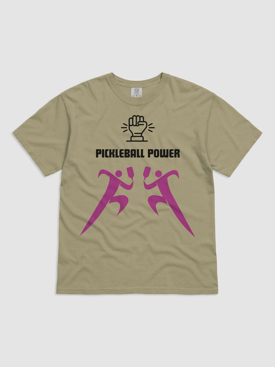 Pickleball Power Heavyweight Cotton T-Shirt product image (7)
