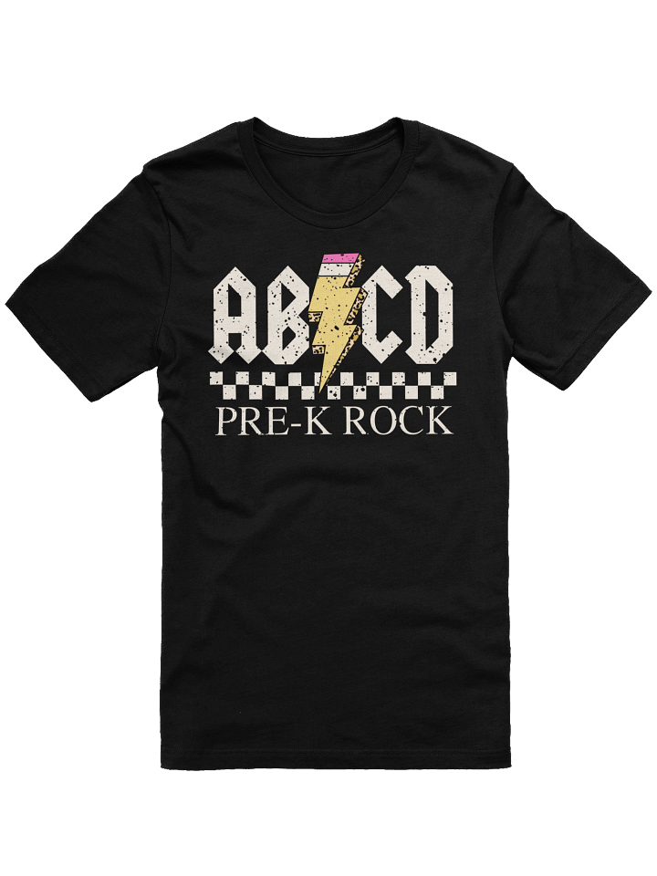 Teachers Rock Back to School ABCD Back in Class Unisex T-Shirt product image (1)