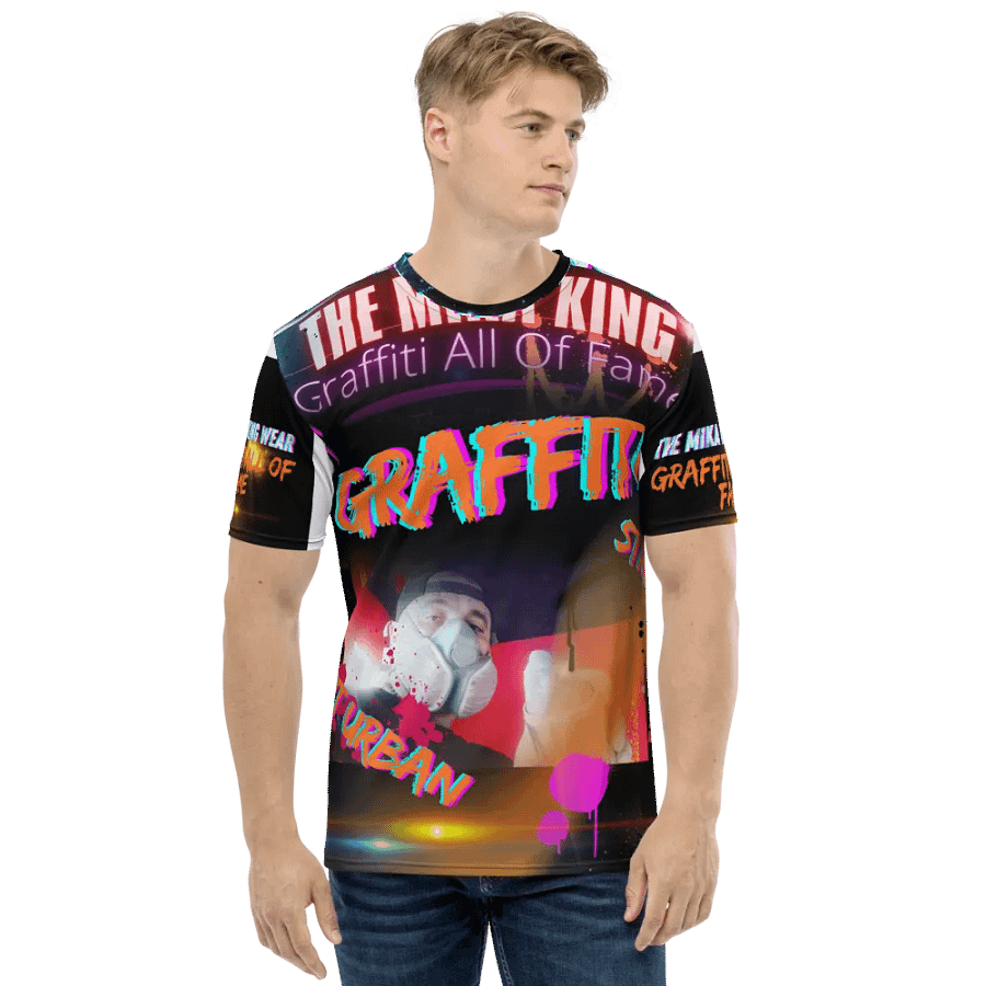 Camiseta The Mika King Graffiti All Of Fame Camiseta cuello redondo estampado integral product image (5)