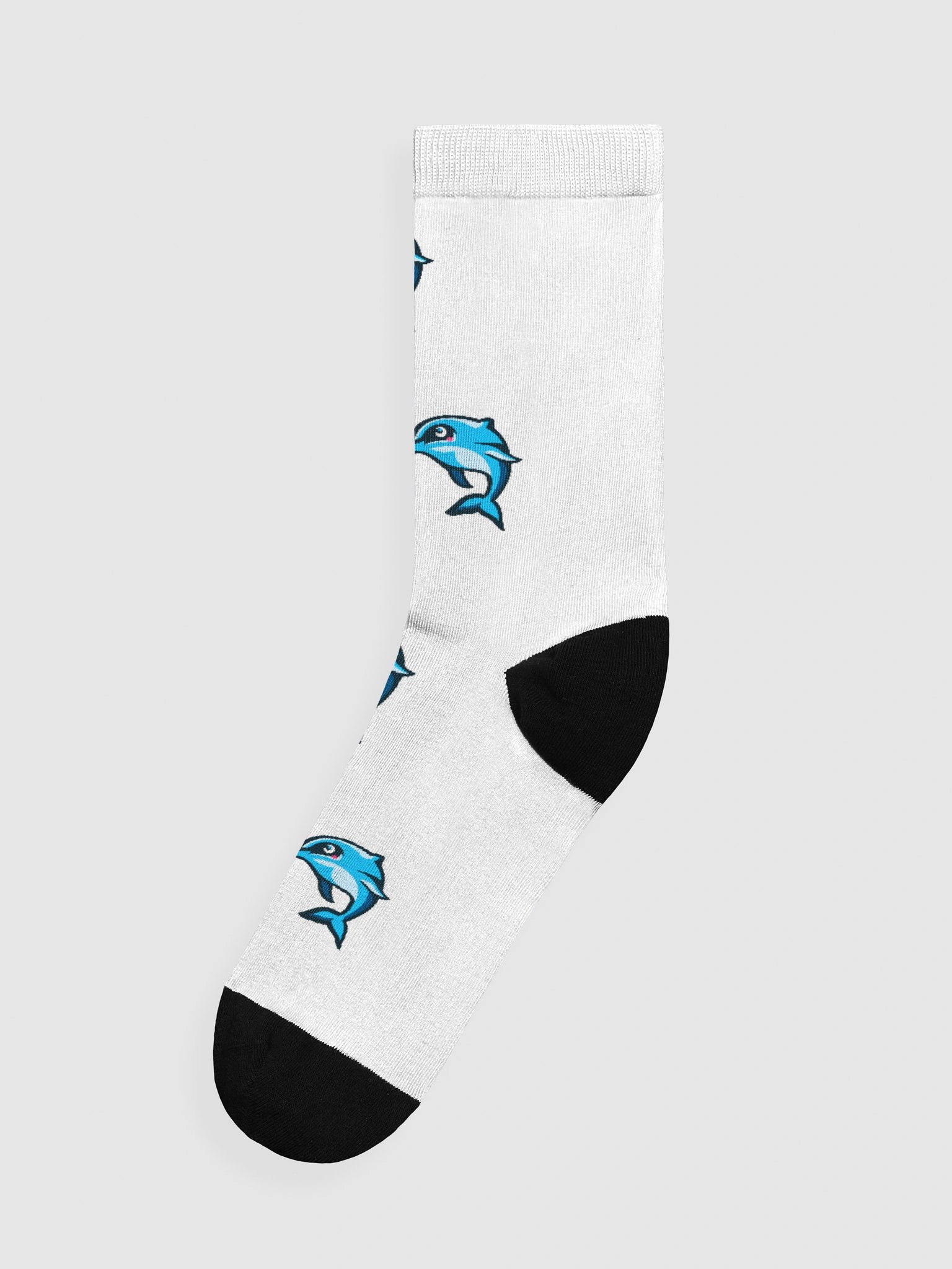 Dolphin Delight Sustainable Crew Socks product image (1)