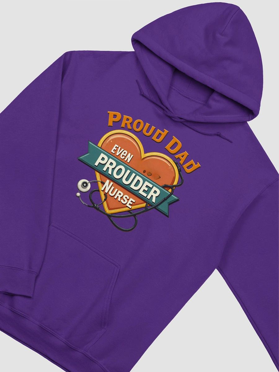 Proud Dad Even Prouder Nurse Heart Hoodie product image (28)