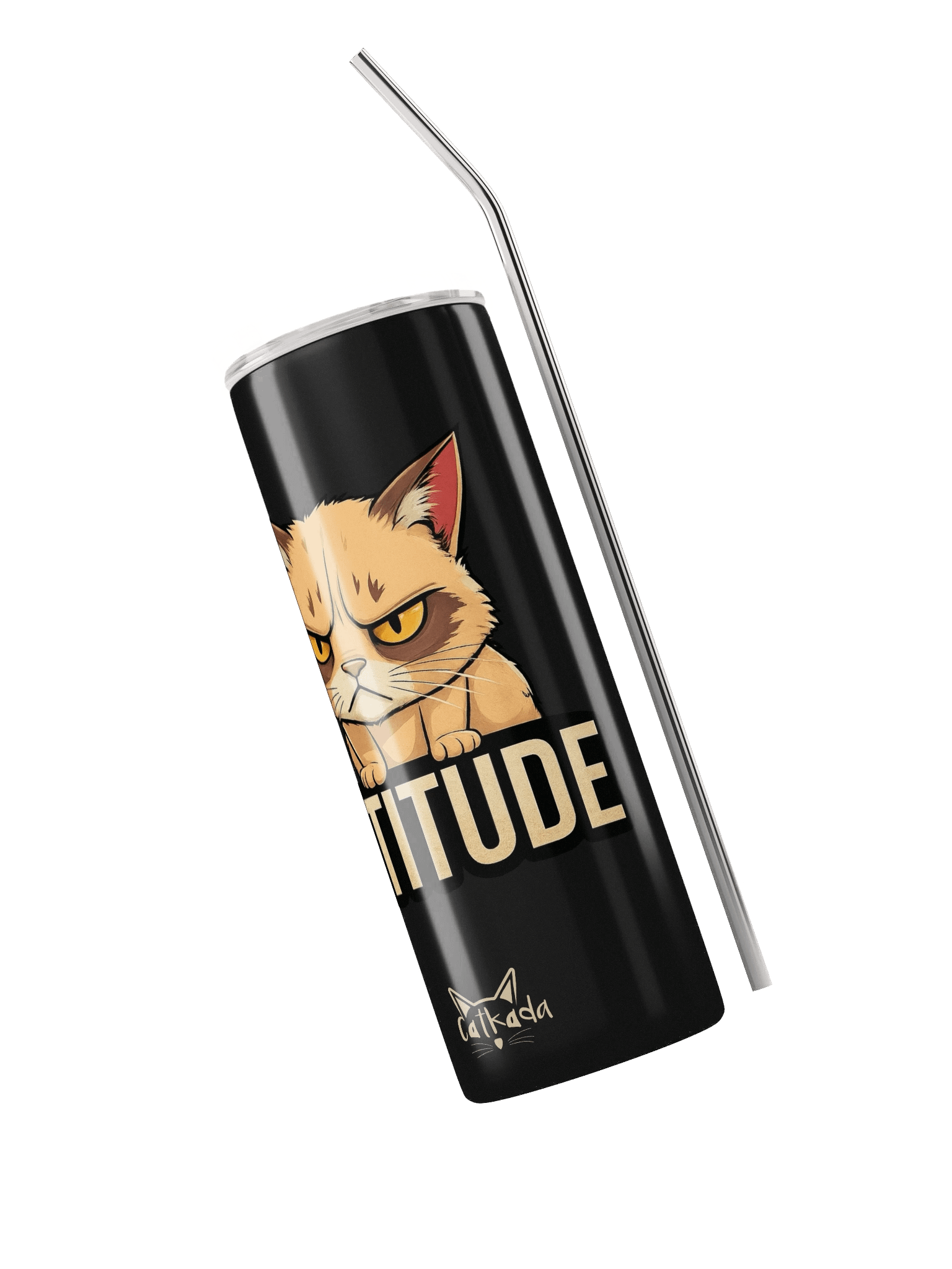 CATITUDE STAINLESS STEEL CUP product image (3)