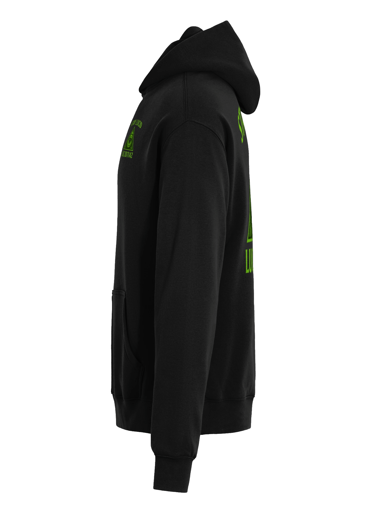 Lucid7142 – “Stay Lucid” Neon Vision Premium Hoodie product image (28)
