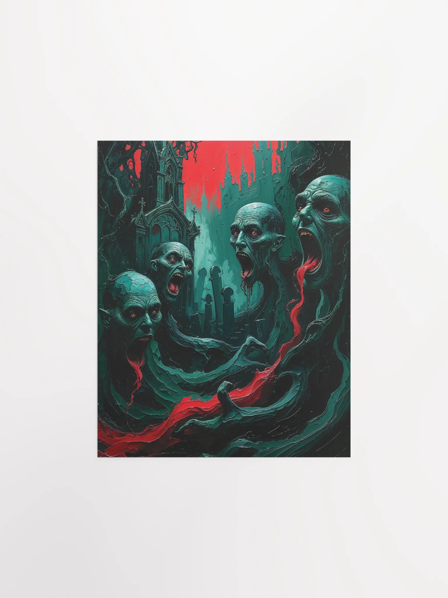 The Crimson Chorus Matte Poster product image (1)