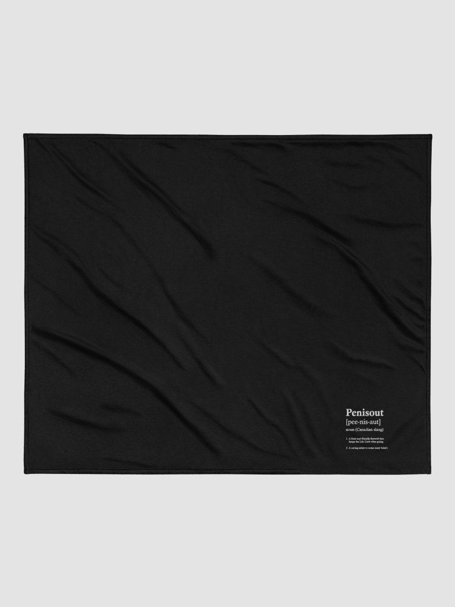 P****out ~Port Authority Embroidered Premium Sherpa Blanket product image (4)