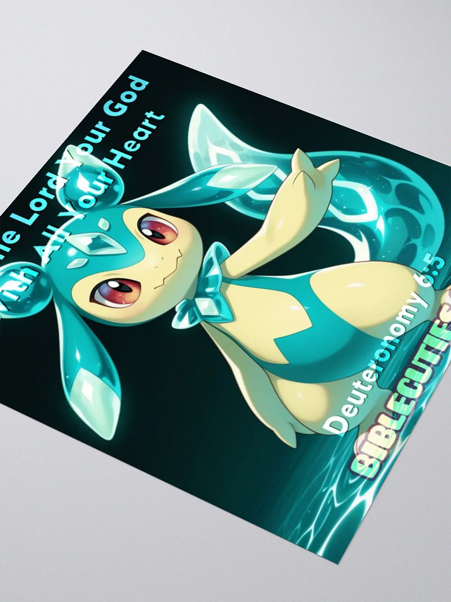 Bible Cuties John - Love The Lord With All Your Heart Sticker product image (3)