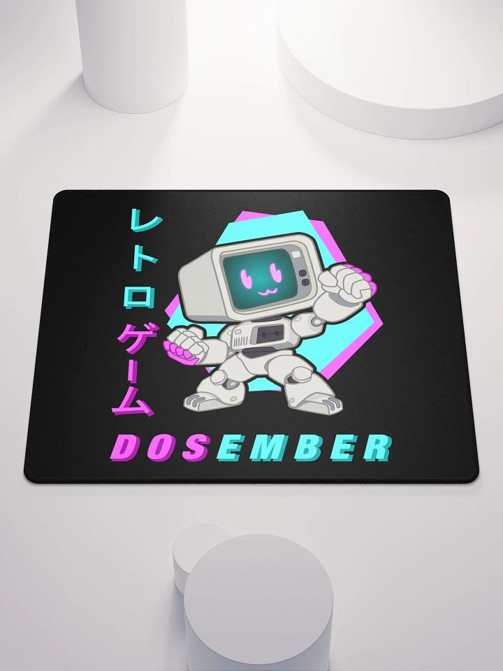 Dosember 2024 Mouse Pad CGA (blue-megenta) product image (1)