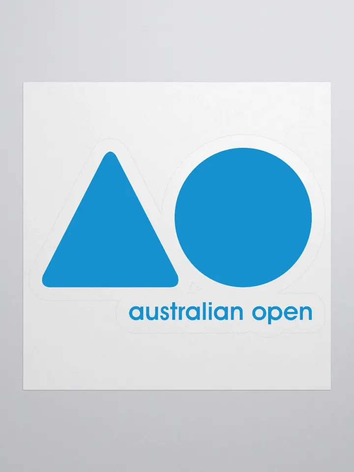 Australian Open Minimalist Sticker Set product image (2)