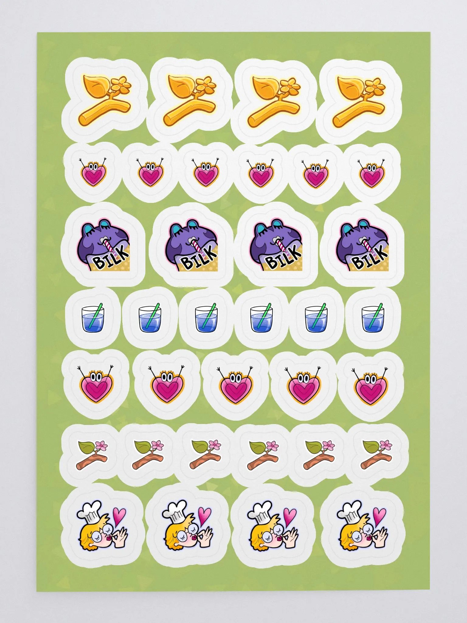 Lil Branches Crossing Emote Planner Sticker Sheet product image (3)