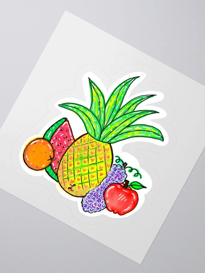 Fruity Fun Kiss Cut Stickers product image (2)