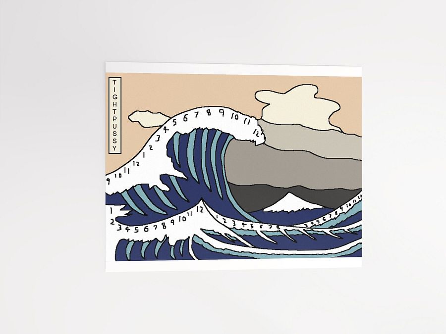 The Great Wave Off Clockagawa Poster product image (4)