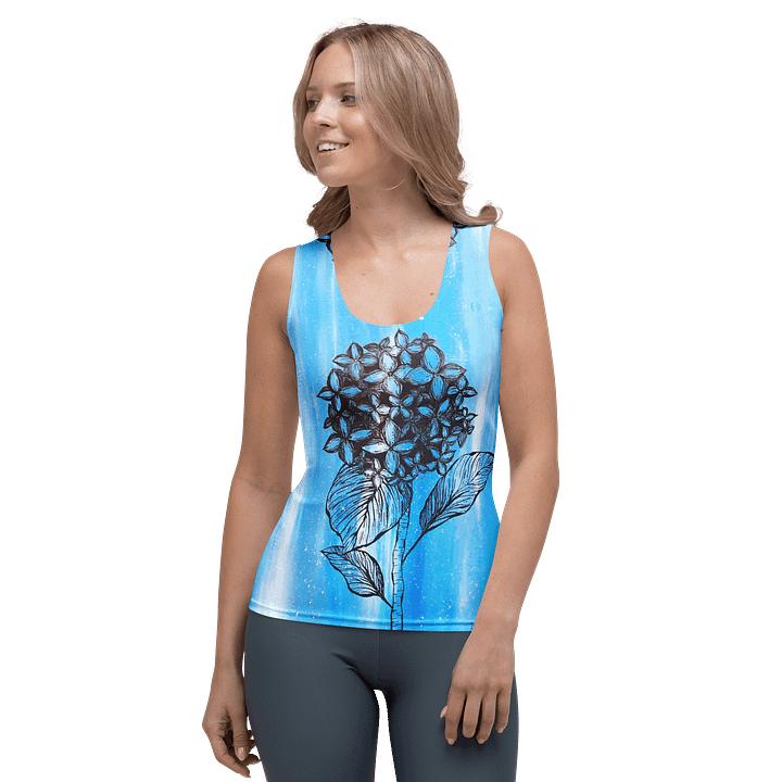 "Hydrangeas" Women's Tank Top product image (1)