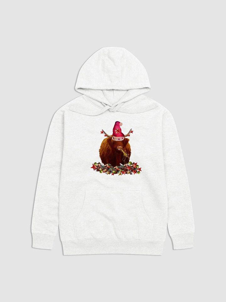 Unisex Highland Christmas Cow Hoodie product image (2)