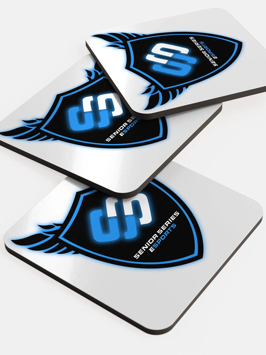 Senior Series Esports Glossed Cork Coaster product image (5)