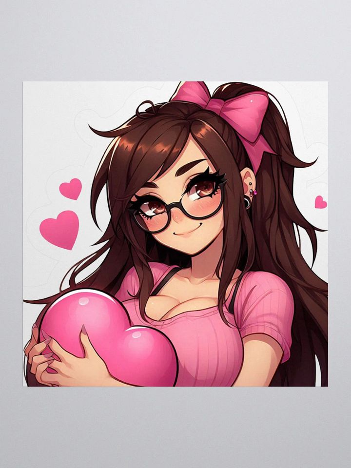 Madam Heyedro Emote Sticker (Cleavage Hug) product image (1)