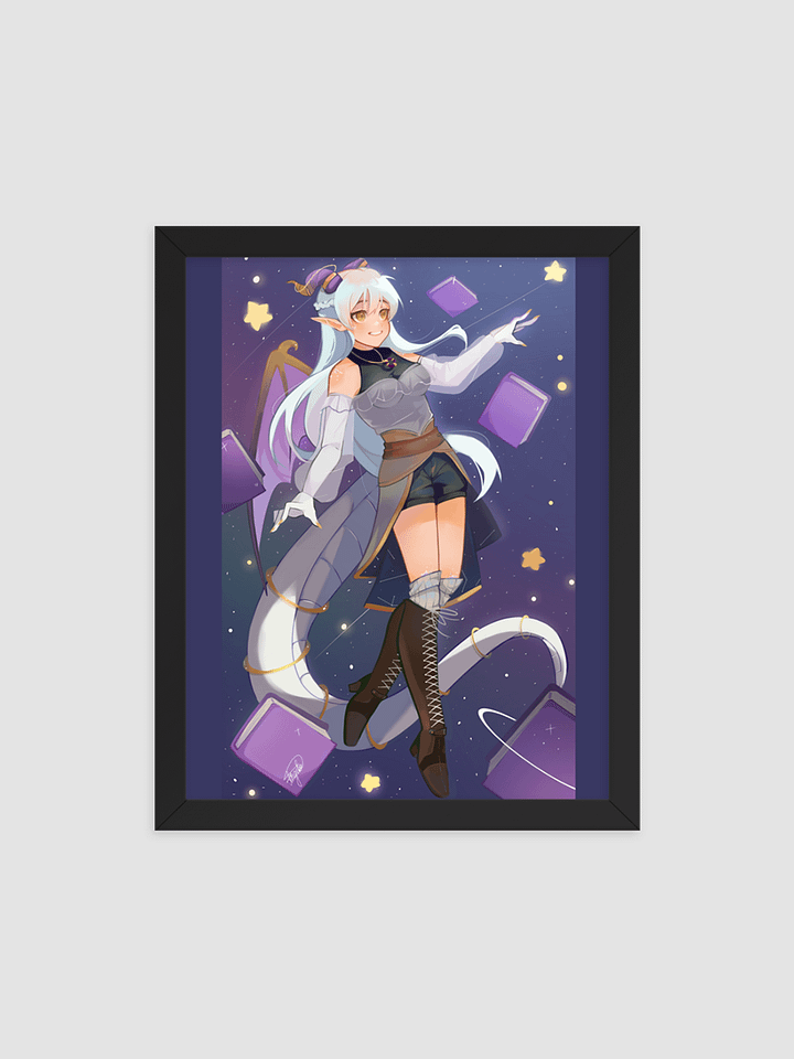 Dragon in Space - Framed Print product image (1)