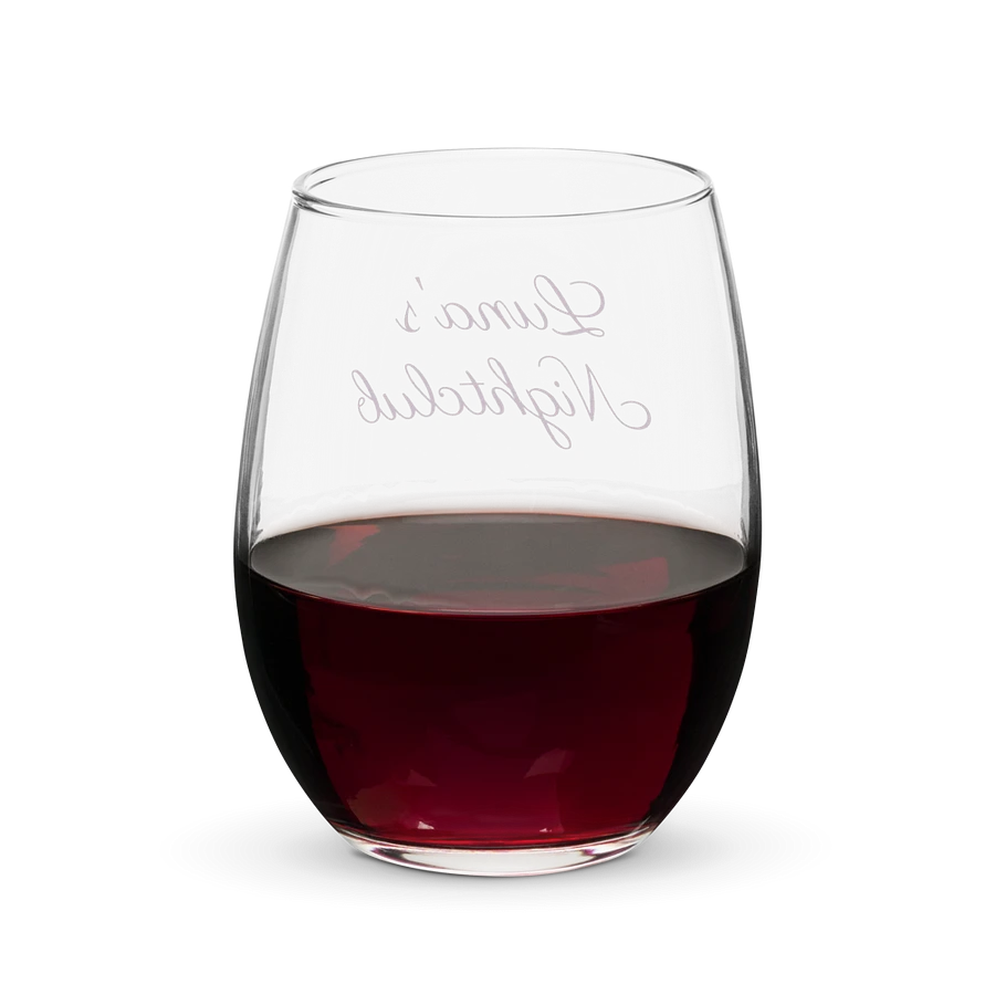 Luna's Nightclub - Stemless Wine Glass product image (6)