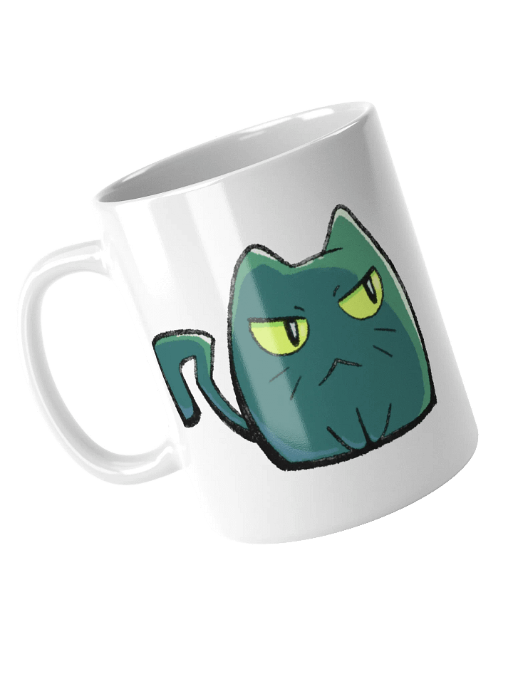 Tiny Grumpy Kitty - White Mug product image (1)