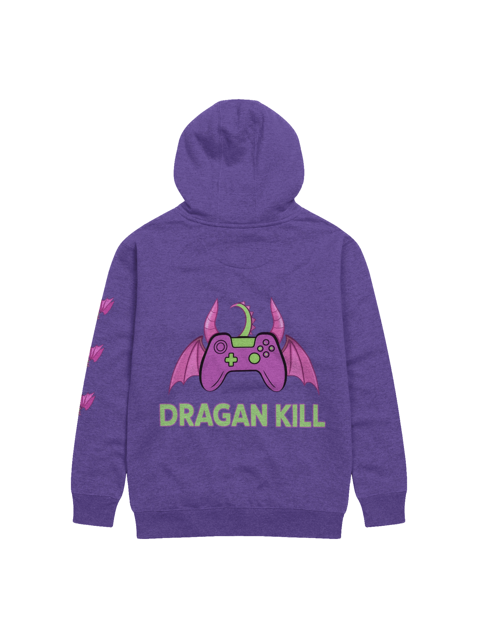 Dragan Kill Gamer Hoodie — Rock the Purple with Me product image (2)