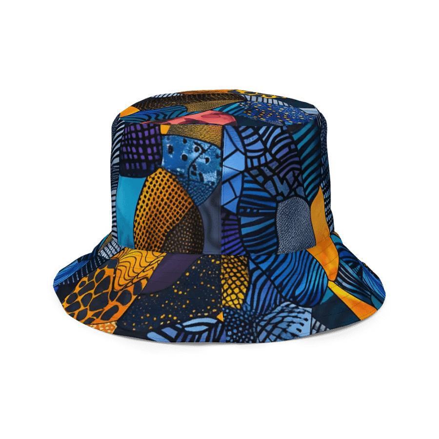 African Vibrant Versatility: Reversible Bucket Hat product image (12)