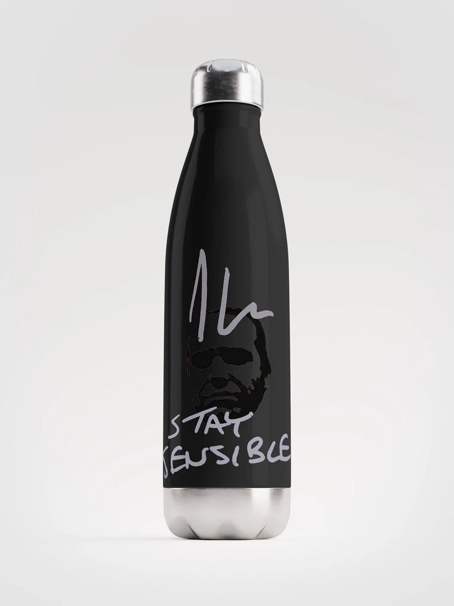 Jon Hare Stay Sensible Water Bottle product image (1)