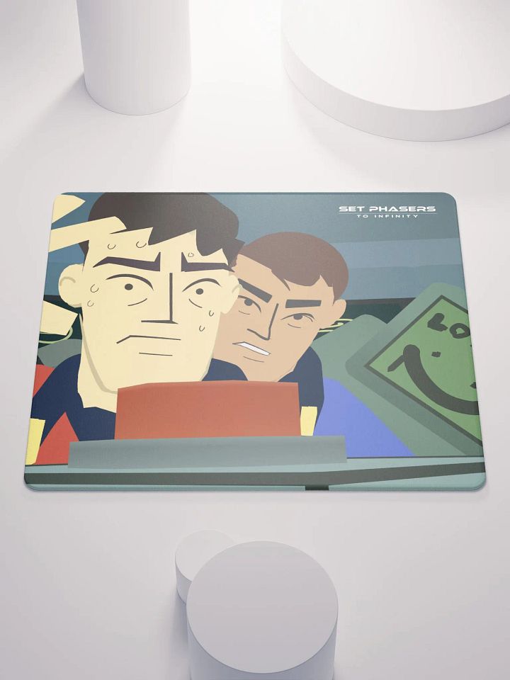 Press The Button! Gaming Mouse Pad product image (1)
