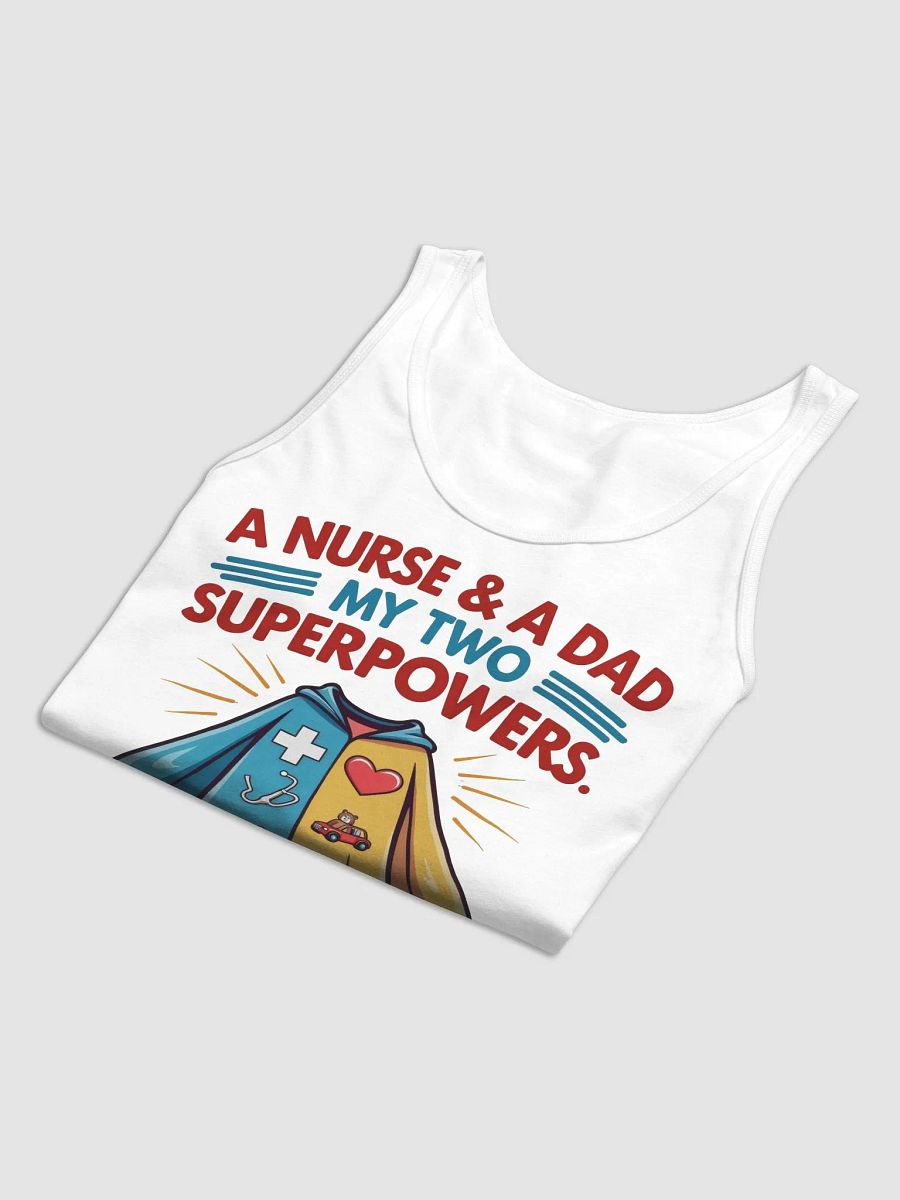 Superhero Nurse & Dad Appreciation Jersey Tank product image (9)